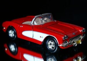 Corvette Motormax Diecast Araba 1:24