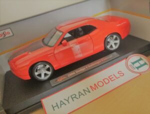 2006 Dodge Challenger Concept Maisto 1:18 Ölçek Diecast Model Araba