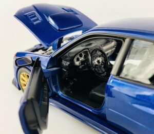 Welly Subaru Impreza WRX STI 1:24 ölçek diecast model araba