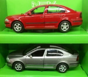 Welly Skoda Octavia 1:24 ölçek diecast model araba hayran model