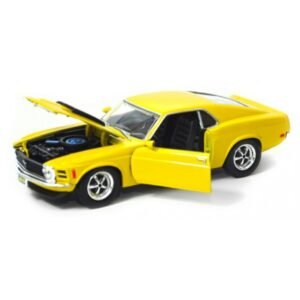 Motormax 1:24 1970 Ford Mustang Boss 429 diecast model araba