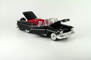 Motormax 1958 Chevrolet Impala 1:18 ölçek diecast model araba