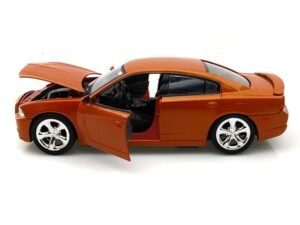 2011 Dodge Charger R/T Copper 1:24 ölçek diecast model araba