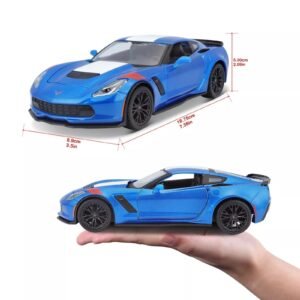Koleksiyonluk Maisto Corvette Grand Sport 2017 1:24 diecast model araba