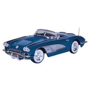 Motormax 1958 Chevrolet Corvette 1:18 diecast metal model araba
