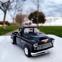 Chevrolet Pickup 1955 Model Amerikan Klasik Araba Maketi