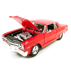 Maisto Diecast 1965 Chevrolet Malibu SS 1/24 ölçek model araba maket oyuncak