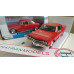 Maisto Diecast 1965 Chevrolet Malibu SS 1/24 ölçek model araba maket oyuncak