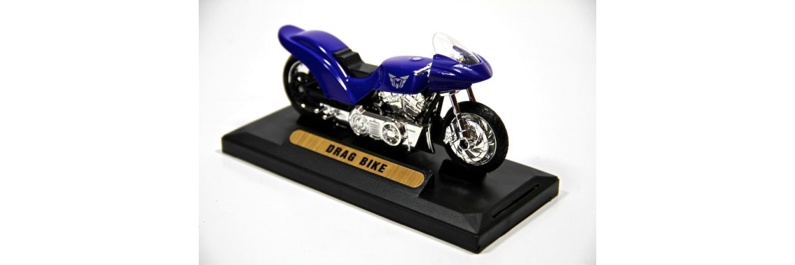 DRAG BIKE 1:18 Motormax Super Bikes Motosiklet Maketi 76205