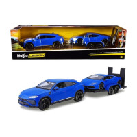 1:24 Lamborghini Urus Lamborghini Huracan Taşıyıcı Maisto Maket Arabalar