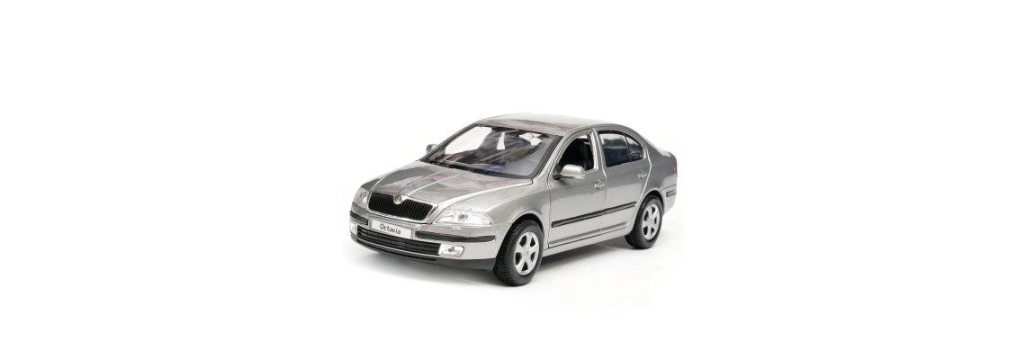 Model Araba Skoda Welly Diecast 1:24 Ölçek Maket