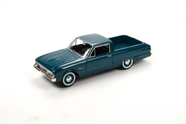 1960 Ford Ranchero 124 Model Araba Diecast oyuncak toy motormax pickup oto kırmıız red 2