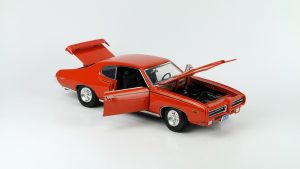 Amerikan Klasik, Araba, 1969, Pontiac, 1/18 Ölçek, Motormax,