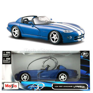 Maisto 1997 Dodge Viper RT10 1/24 ölçek model araba maket oyuncak scale diecast car koleksiyon hediye hayran models hediyelik metal araba
