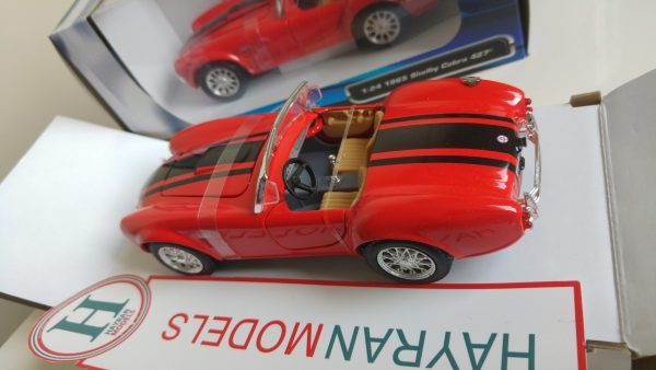 Maisto 1965 Ford Shelby Cobra 1:24 Model araba maket oyuncak scale diecast car koleksiyon hediye hayran models classic hobi hobby hediyelik metal araç