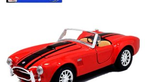 Maisto 1965 Ford Shelby Cobra 1:24 Model araba maket oyuncak scale diecast car koleksiyon hediye hayran models classic hobi hobby hediyelik metal araç