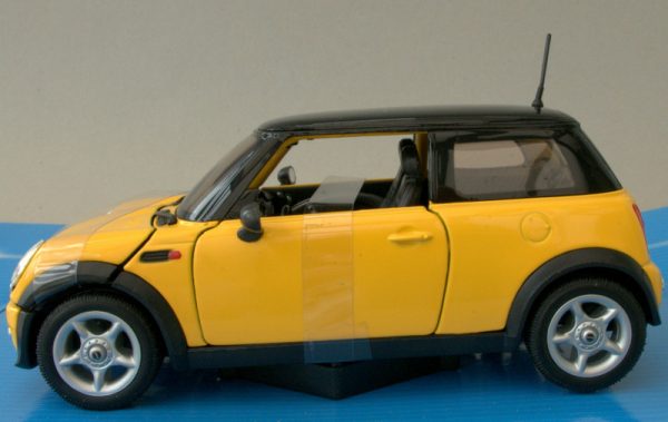 Mini Cooper Welly 1:24 Diecast Model Araba Metal Araç Hobi Oyuncak koleksiyon hediye hayran models