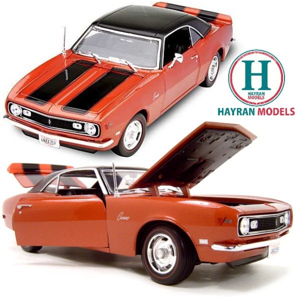 1968 Chevrolet Camaro Z28 Coupe Hard Top 1/18 Scale Diecast