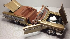 1958 FORD Edsel Citation Road Signature Yat Ming Klasik Araba 1.18 Ölçek DIECAST NEW IN BOX 1 18 diecast model araba maket oyuncak koleksiyonluk hobi hayran models