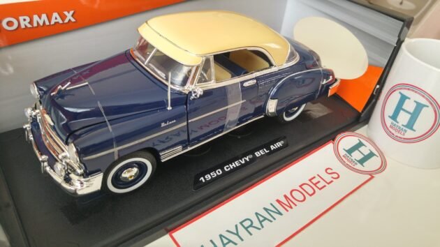 Motor Max 1:18 Ölçek 1950 Chevy Bel Air Diecast Metal Model Araba