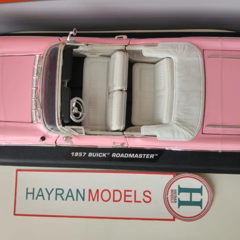 Motormax 1:18 Ölçek 1957 Buick Roadmaster Diecast Metal Model Araba