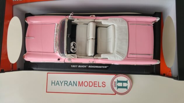 Motormax 1:18 Ölçek 1957 Buick Roadmaster Diecast Metal Model Araba