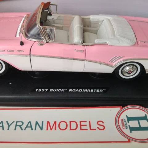 Motormax 1:18 Ölçek 1957 Buick Roadmaster Diecast Metal Model Araba