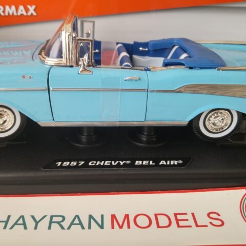 Motormax 1:18 Ölçek 1957 Chevrolet Chevy Bel Air Diecast Model Araba