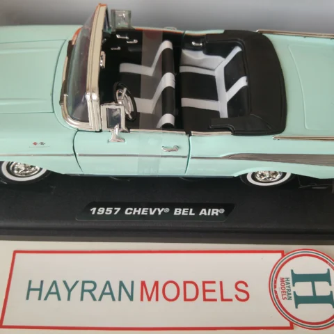Motormax 1:18 Ölçek 1957 Chevrolet Chevy Bel Air Diecast Model Araba