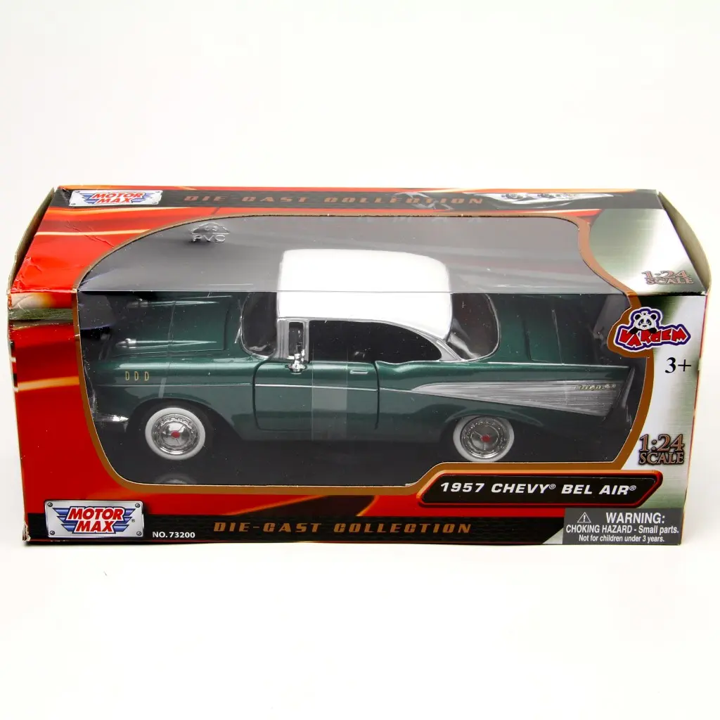 Motormax 1957 Chevrolet Chevy Bel Air 1:24 diecast model araba