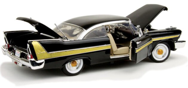 Motormax 1958 Plymouth Fury 1:18 Ölçek Diecast Model Araba