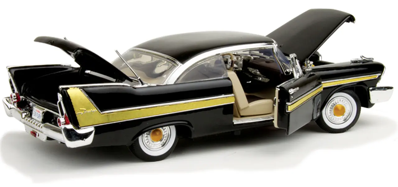 Motormax 1958 Plymouth Fury 1:18 Ölçek Diecast Model Araba