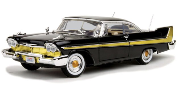 Motormax 1958 Plymouth Fury 1:18 Ölçek Diecast Model Araba