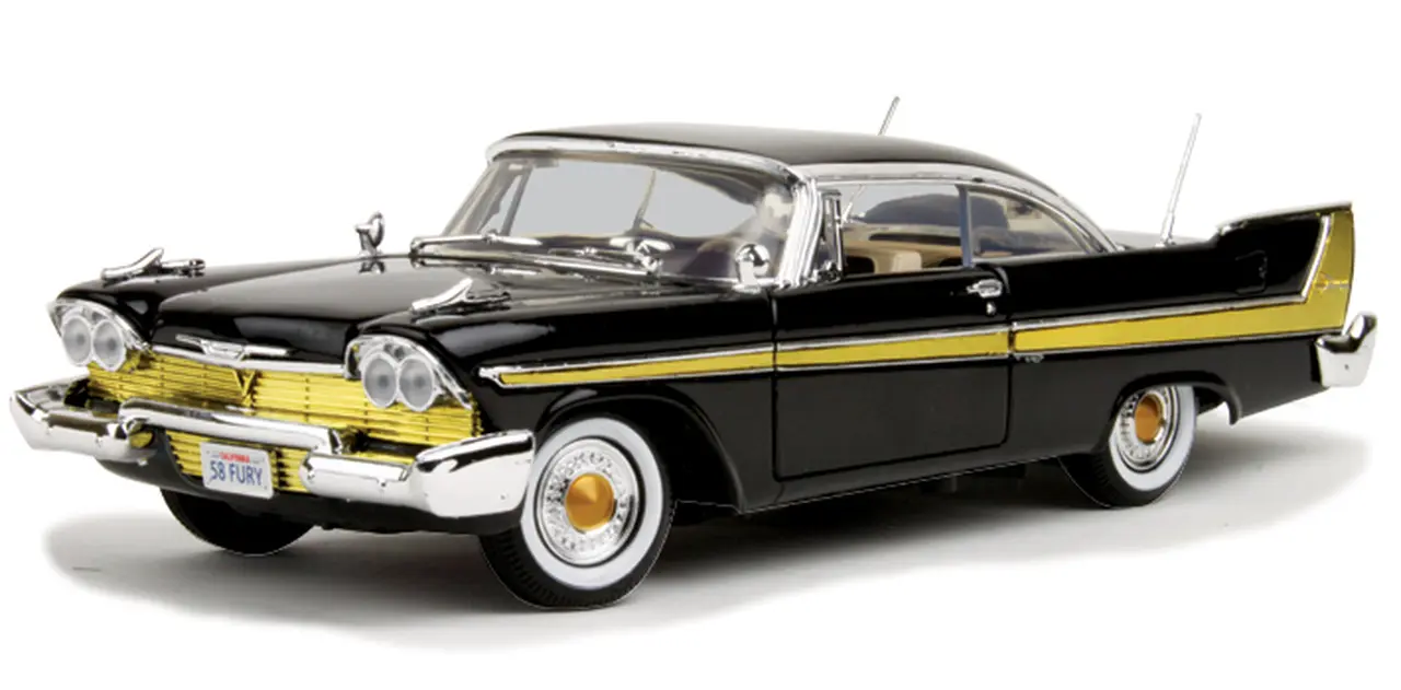 Motormax 1958 Plymouth Fury 1:18 Ölçek Diecast Model Araba