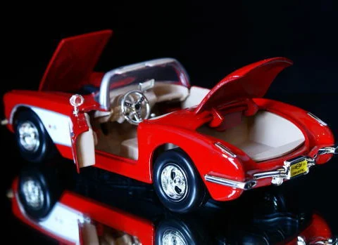 Corvette Motormax Diecast Araba 1:24