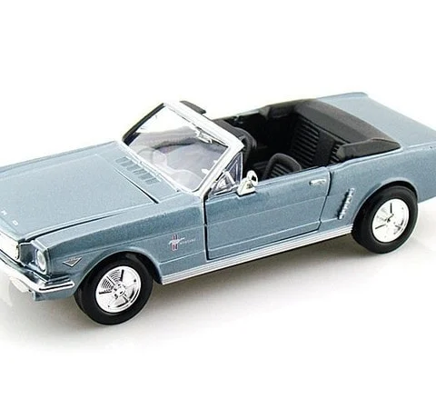 Motormax 1964 1/2 Ford Mustang 1:24 diecast model araba