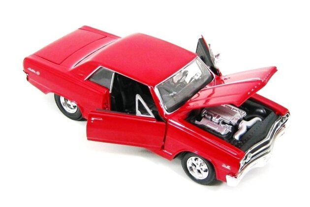 Maisto 1965 Chevrolet Malibu 1:24 ölçek diecast model araba - Görsel 4