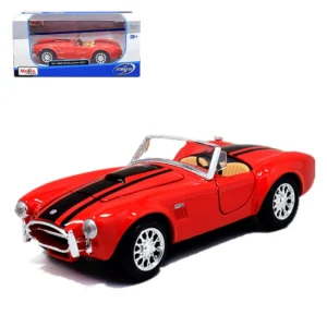 Maisto 1965 Shelby Cobra 1:24 diecast model araba