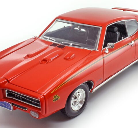 Motormax 1969 Pontiac GTO Judge 1:18 Ölçek Diecast Model Araba