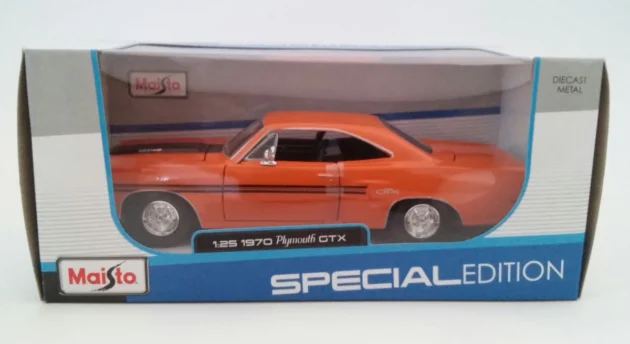 Maisto Plymouth GTX 1:25 ölçek diecast model araba