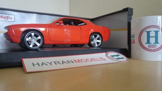 2006 Dodge Challenger Concept Maisto 1:18 Ölçek Diecast Model Araba