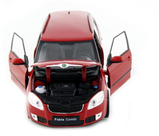 Skoda Fabia Combi 2 Welly 1:24 diecast model araba | Hayran Model