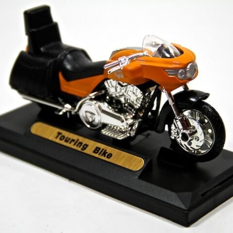 Motormax 1:18 Touring Bike diecast metal motosiklet ön görünüm