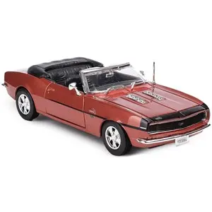 1968 Chevrolet Camaro SS 396 Convertible 1:24 Ölçekli Diecast Model Araba