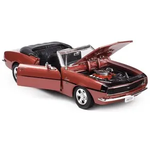 1968 Chevrolet Camaro SS 396 Convertible 1:24 Ölçekli Diecast Model Araba