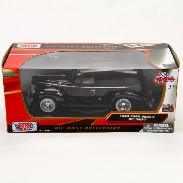 Motormax 1:24 1940 Ford Sedan Delivery Diecast Model Araba