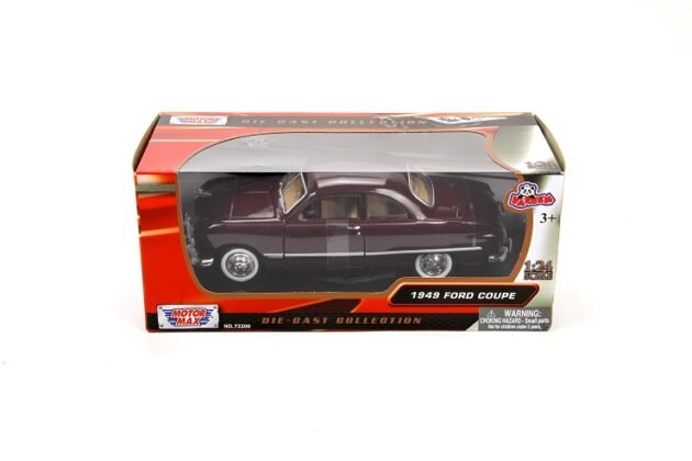 Motormax 1949 Ford Coupe 1:24 koleksiyonluk metal model