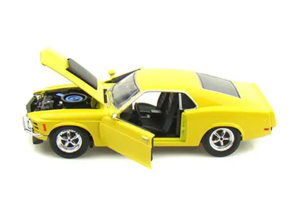 Motormax 1:24 1970 Ford Mustang Boss 429 diecast model araba