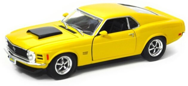 Motormax 1:24 1970 Ford Mustang Boss 429 diecast model araba