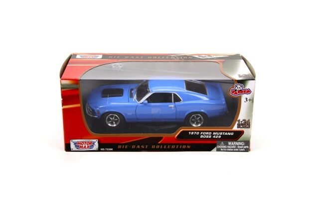 Motormax 1:24 1970 Ford Mustang Boss 429 diecast model araba